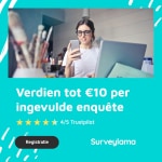 Verdien tot € 10,- per ingevulde enquête bij SurveyLama