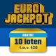 Gratis 10 loten Eurojackpot t.w.v. € 20,- + Kans op € 50.000,-