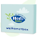 Gratis Hero Baby Welkomstbox (met bijv. Spuugdoek)