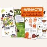 Gratis Bij- en Vlinderpakket + Kans op Bij- en Vlinderkastje