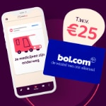 Gratis Bol.com Cadeaubon t.w.v. € 25 bij MedApp