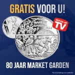 Gratis 80 jaar Market Garden Herdenkingsuitgifte