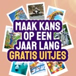 Maak kans op een jaar lang GRATIS uitjes t.w.v. € 1.200