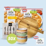 Maak kans op Dr.Oetker La Mia Familia Borrelpakket t.w.v. € 65,62