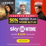 Levenslang 50% korting SkyShowtime Premium