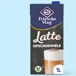 Gratis Friesche Vlag Latte bij supermarkt Hoogvliet