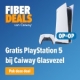 Gratis Playstation 5 bij Caiway Glasvezel