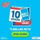 Lucky Day Knalweken: 10 Gratis Loten + 10 weken 50% korting + extra kans op € 10.000​